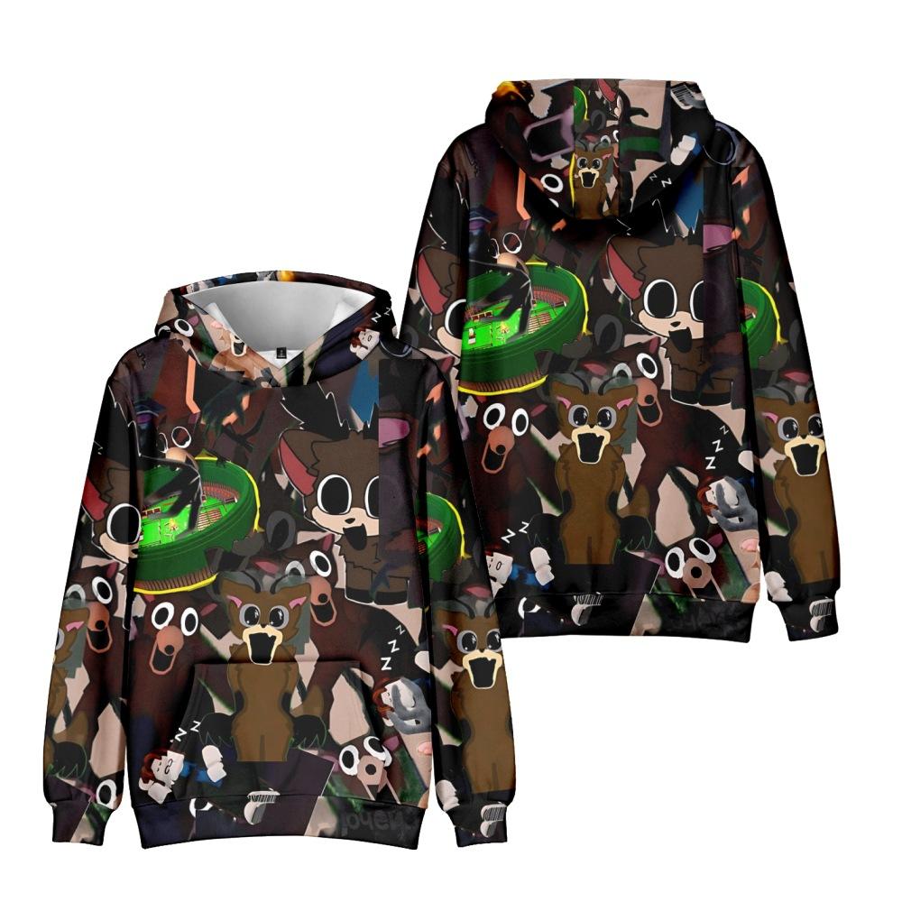 99 Nights In The Forest Anime Hoodie Cartoon Hoodie Streetwear Hooded Sweatshirt Men Women Cosplay Sports