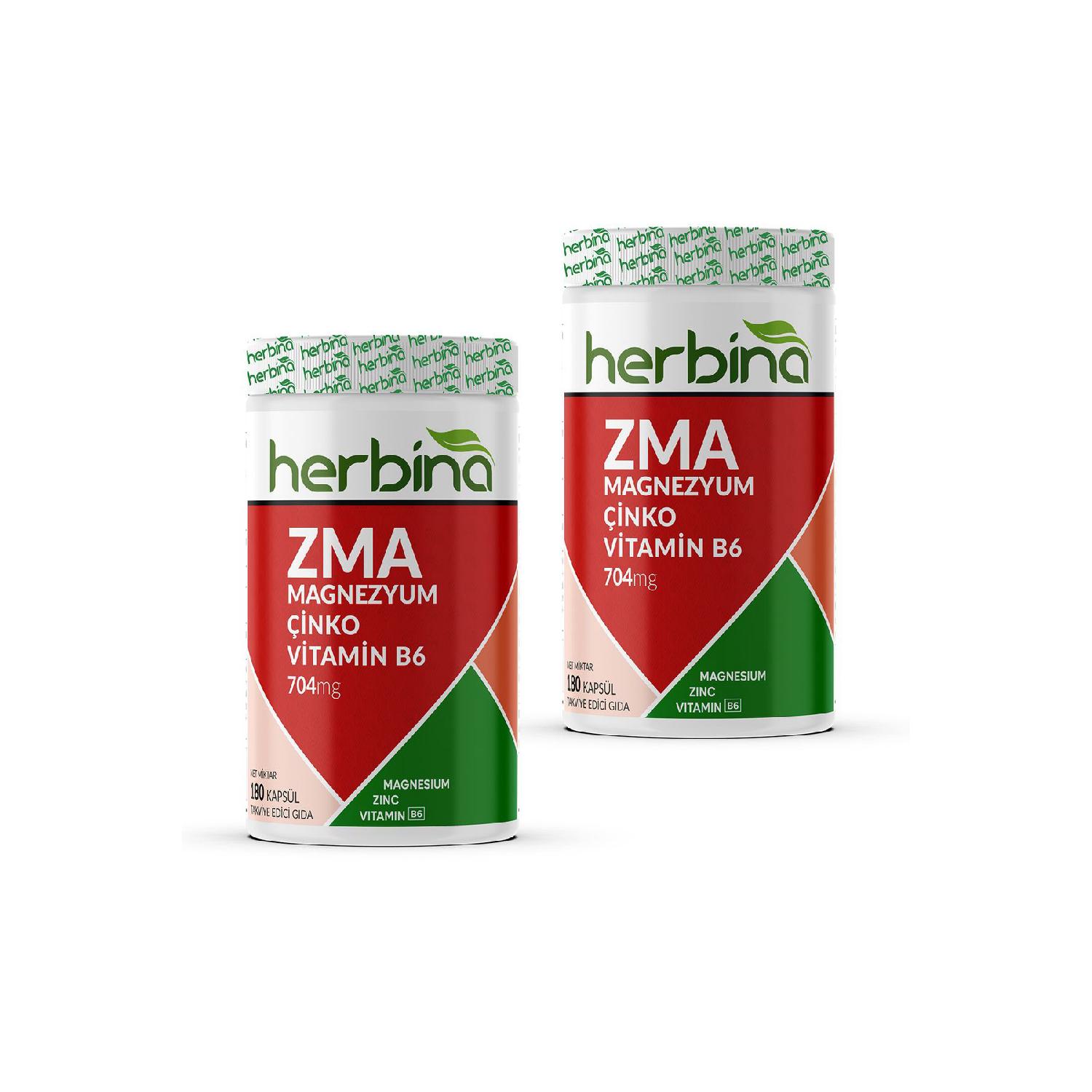 

Zma Magnesium Zinc Vitamin B6 160 Capsules 2 Pieces