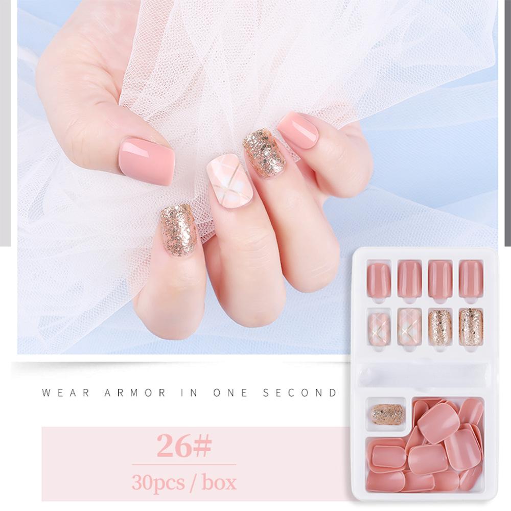30 Piece Box, Wearable, Detachable, Nail Art