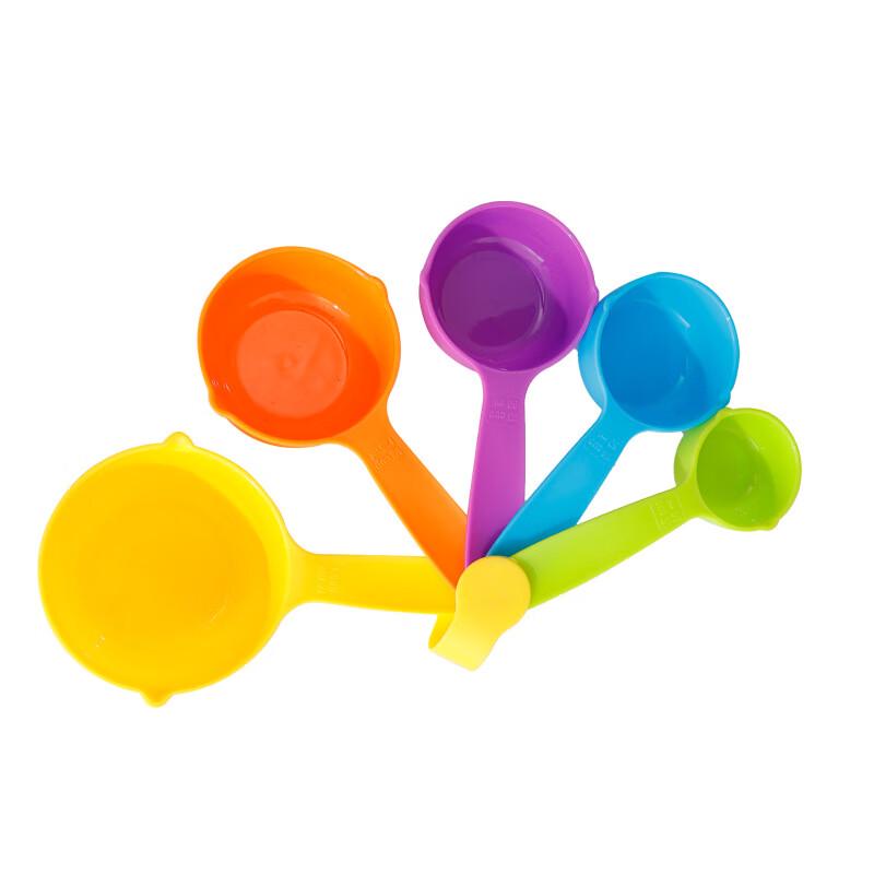 Jiwanggu Colorful 5-Piece PP Measuring Set