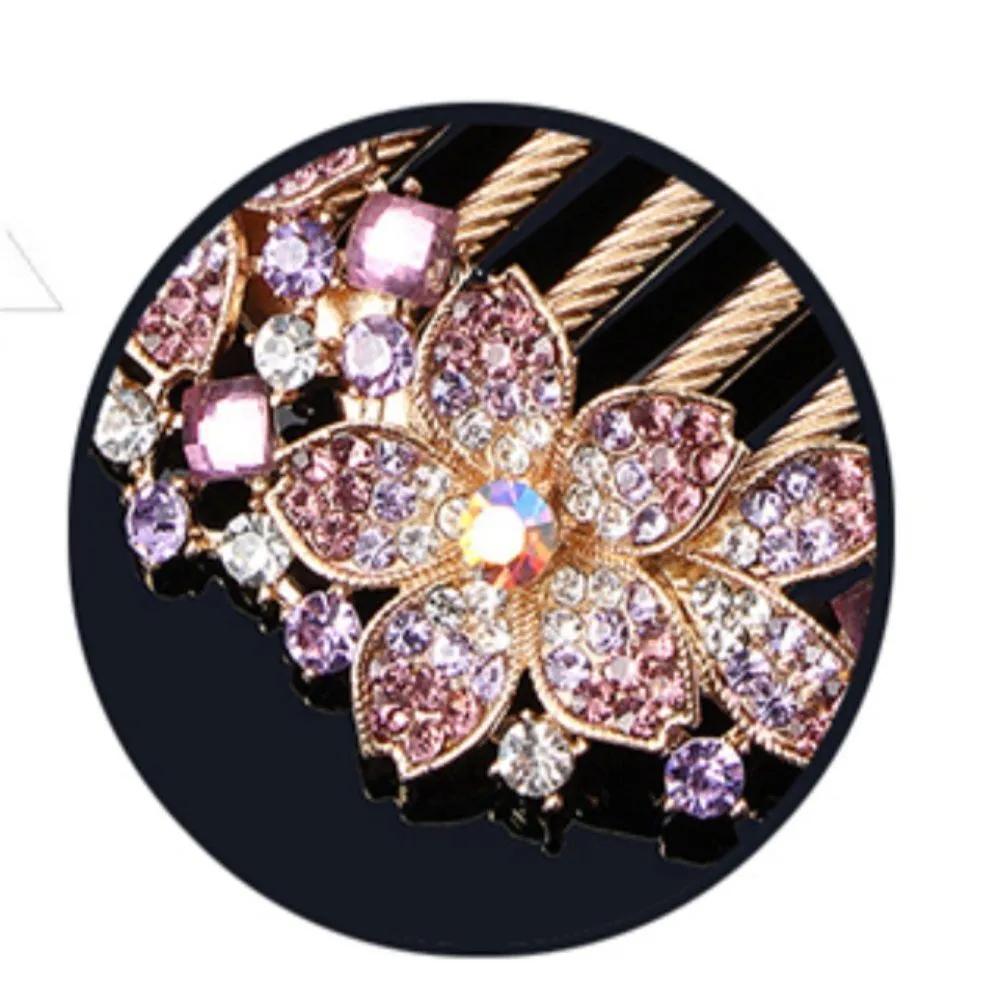 Konggun House Hairpin-style Purple Hairpin Accessory Neff Self-Wedding Corsage