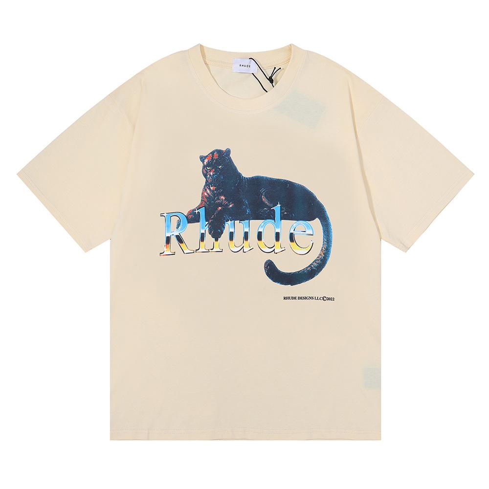 Summer Men Women Black Panther Print Boxy Oversized Cotton Tee 100% Cotton T-shirt S