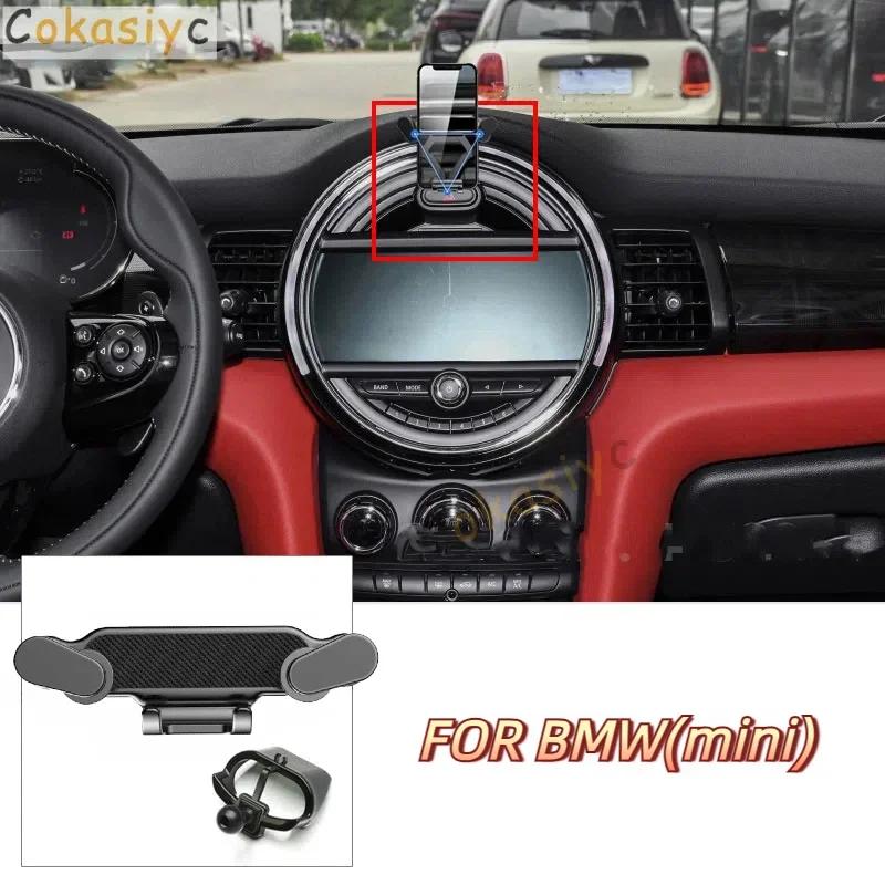 

Gravity Car Mobile Phone Holder For MINI Cooper Countryman F60 F56 One F54 F55 Air Outlet Mount GPS Support Stand Accessories