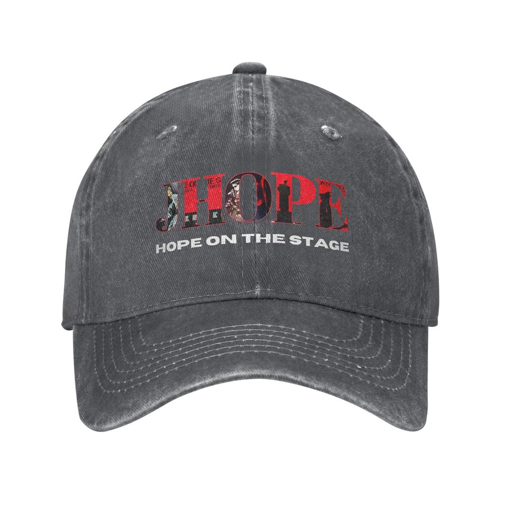 J-hope Hope On The Stage Flower Stage Singer Printed Cap Men Women Cotton Trucker Hat Lerisure Headwear Baseball Cap Adjustable