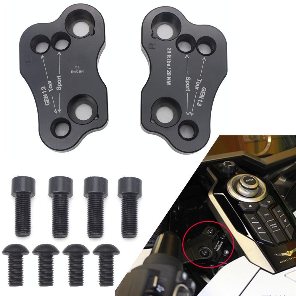 Honda Gold Wing GL1800 F6B Modified Handlebar Riser Rearward Shift Mount for 18-24 Models