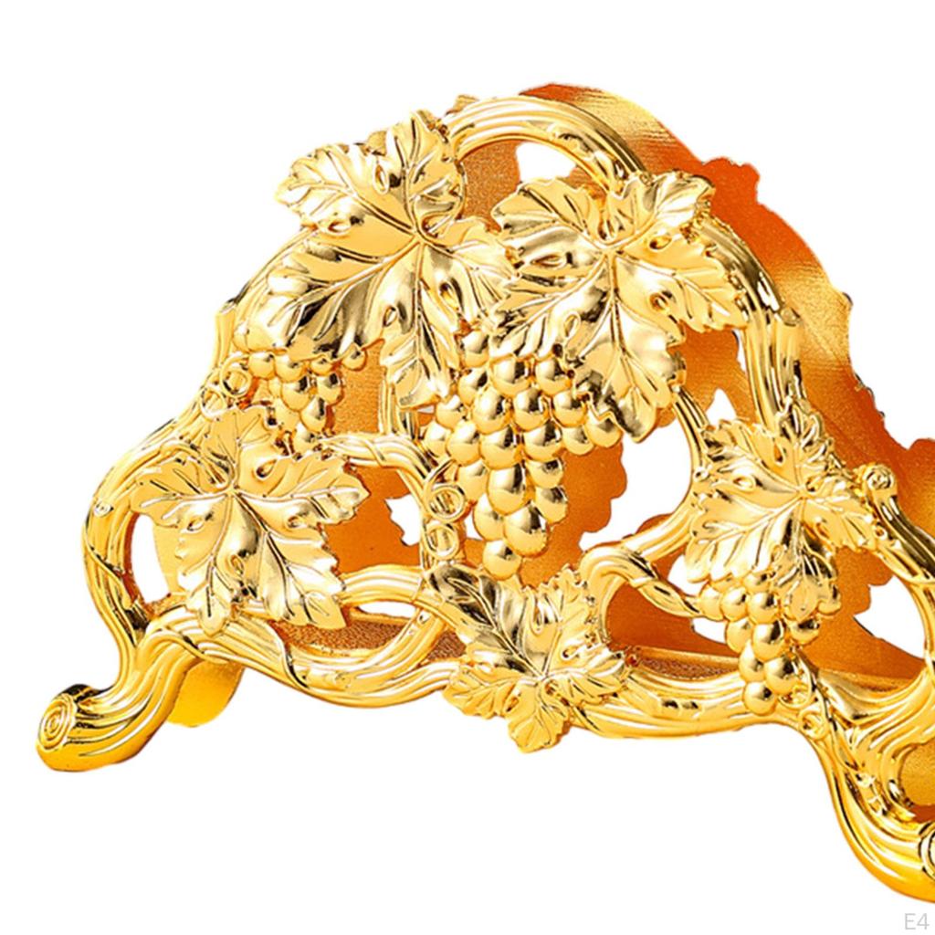 Suport pentru șervețele în stil european Organizare bucătărie Ornament de birou Distribuitor de șervețele pentru sala de mese