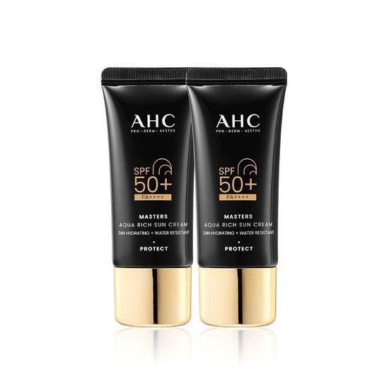 AHC Masters Aqua Rich Sunscreen 30ml 1+1 Promotion