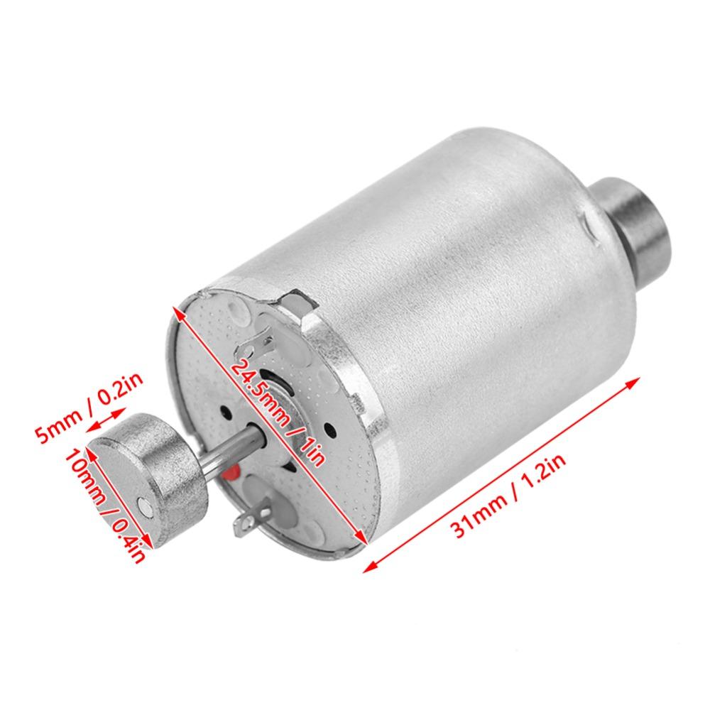 12V DC DC 12V Vibrating Motor 31mm Length Electric Vibrating Motor Industrial Equipment