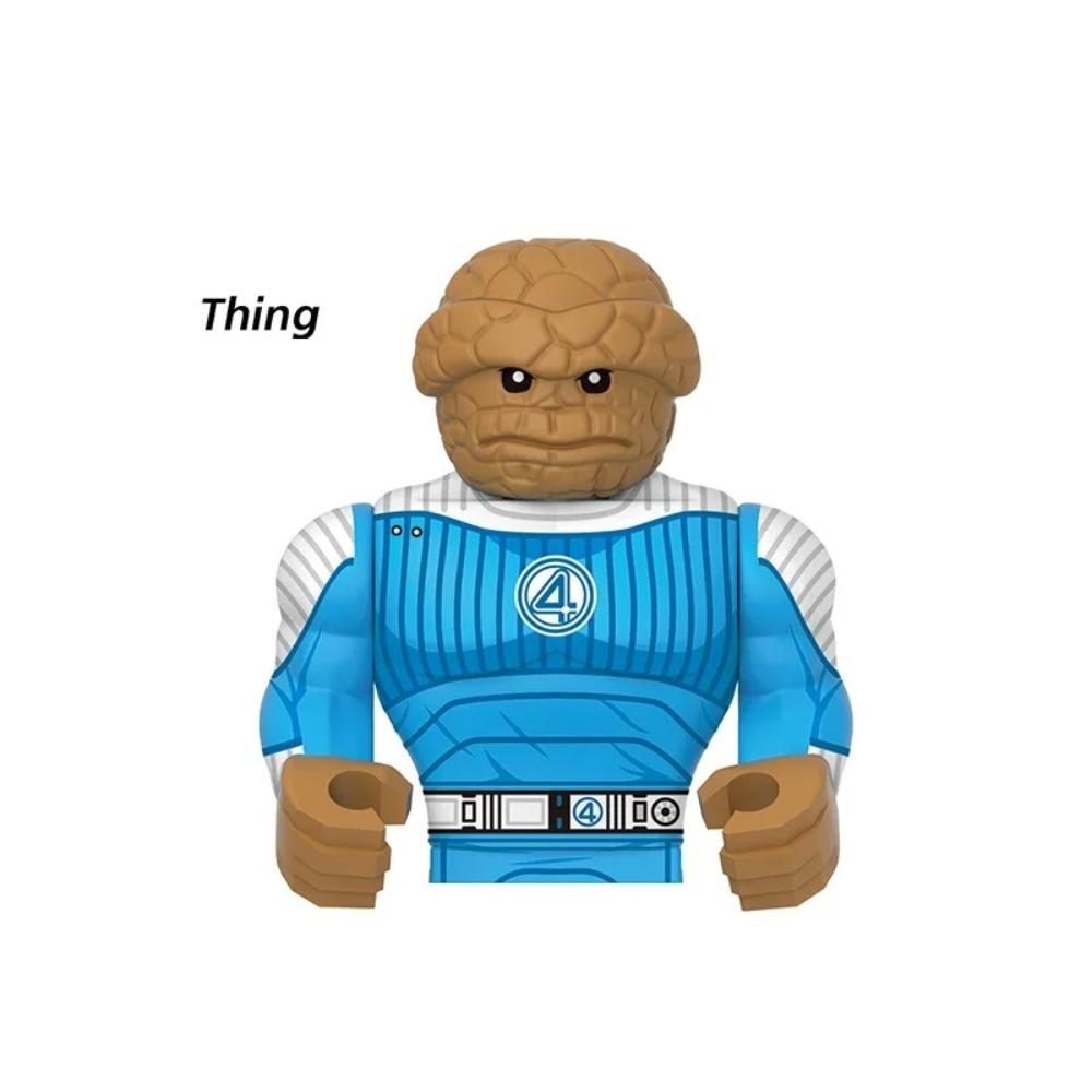 G0151 Nya Fantastiska Fyran Set Byggklossar Human Torch Mister Fantastic Galactus Mini Actionfigur Leksaker