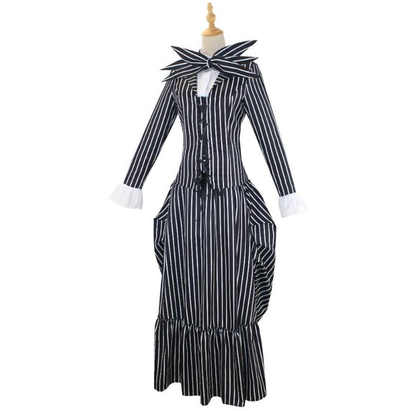 Halloween Costumes Christmas Eve Horror, Jack Skull, Jack Men's Full Set, Sally Dress