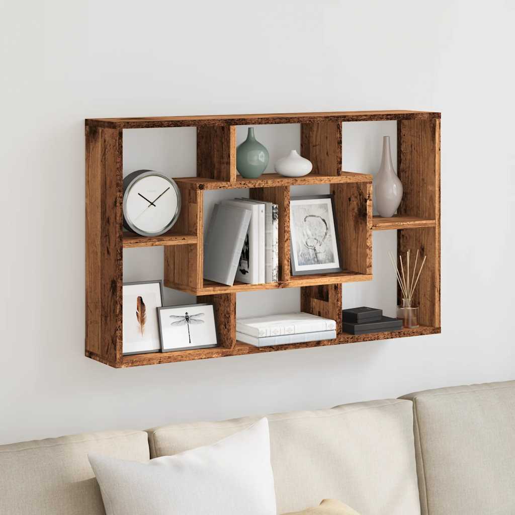 Modern Living Room Wall Decorative Display Shelf with Entrance Suspended Shelf, 60x31x60 Cm