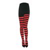 Damen Weihnachten Gestreifte Strumpfhose Voll Lange Strumpfhose Oberschenkel Hohe Strümpfe Für Weihnachtsfeier Make-up Abschlussball Dekoration Cosplay Kostüm
