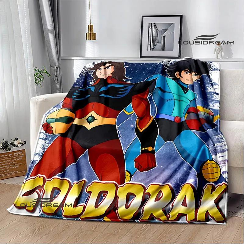 UFO ROBO GRENDIZER GOLDORAK Printed Blankets Warm Flannel Blankets Soft and Comfortable Blanket Bed Linings Birthday Gift