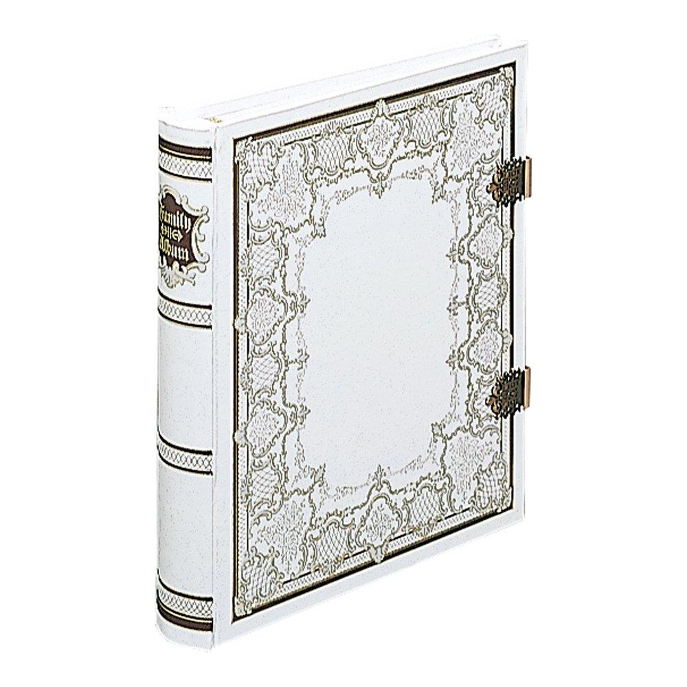 Nakabayashi Digio Book-Style Free Album, Windsor, H-GL-1001-W, White