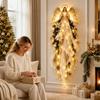 Snow Trail Shape Lighted Wall Decoration Wall Mounted Christmas Trail Wall Light  Home Indoor Decor