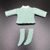 Dolls Clothes Suits DIY Doll Clothes Doll T-shirt Socks Doll Cotton T-shirt Cotton Dot Blouse