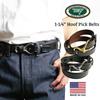 [Tory] [Tory Leather] LEATHER 1-14 inch Hoof Pick Belt BlackNickel 38