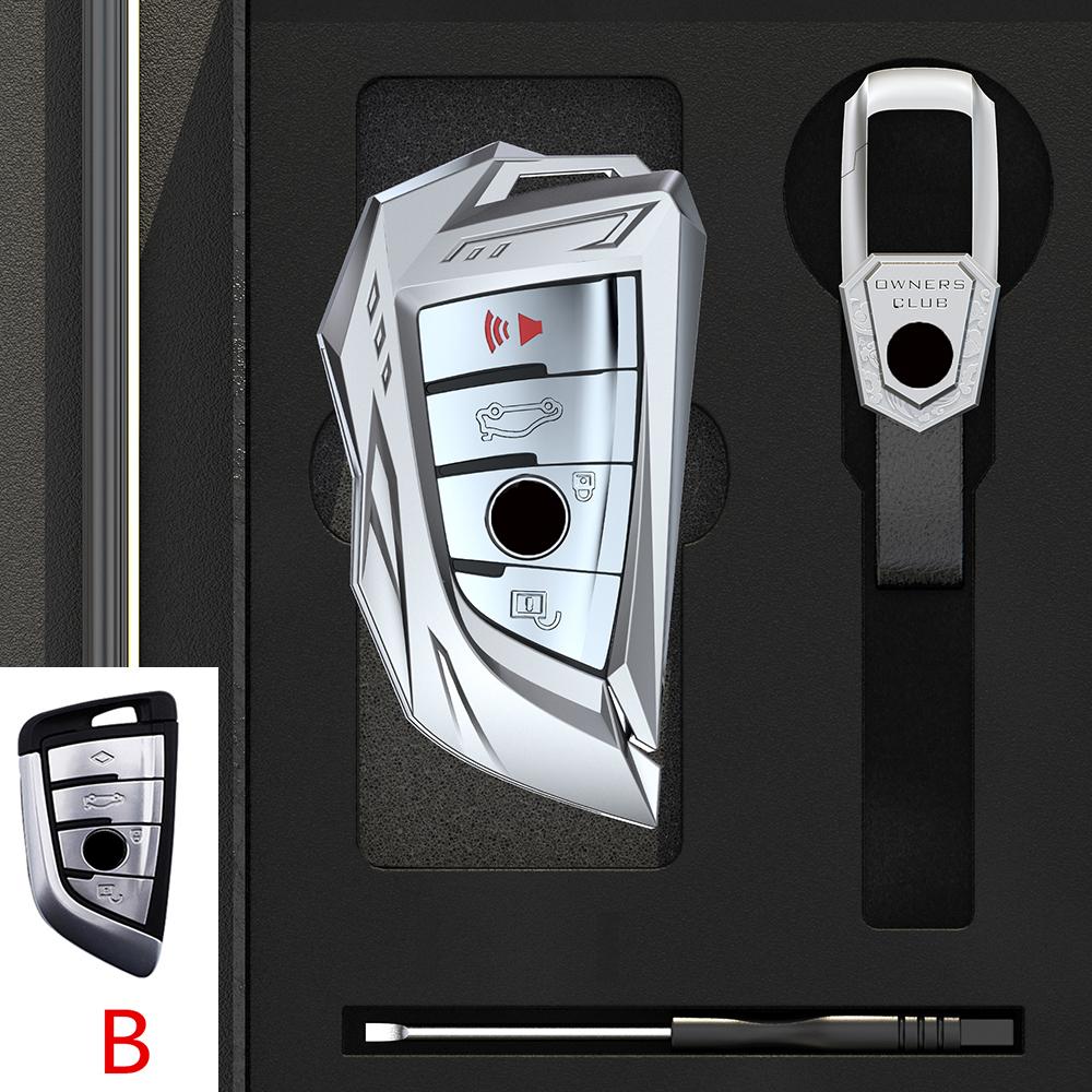 

Zinc Alloy Car Key Case Cover Shell for BMW 1 3 5 7 Series X1 X3 X4 X5 X6 G20 G30 F15 F16 G01 G02 G05 F10 F20 F30 G07 F34