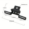 Adjustable Motorcycle License Plate Mount Holder Universal Folding License Plate Tail Light Bracket Replacement Part Accessories