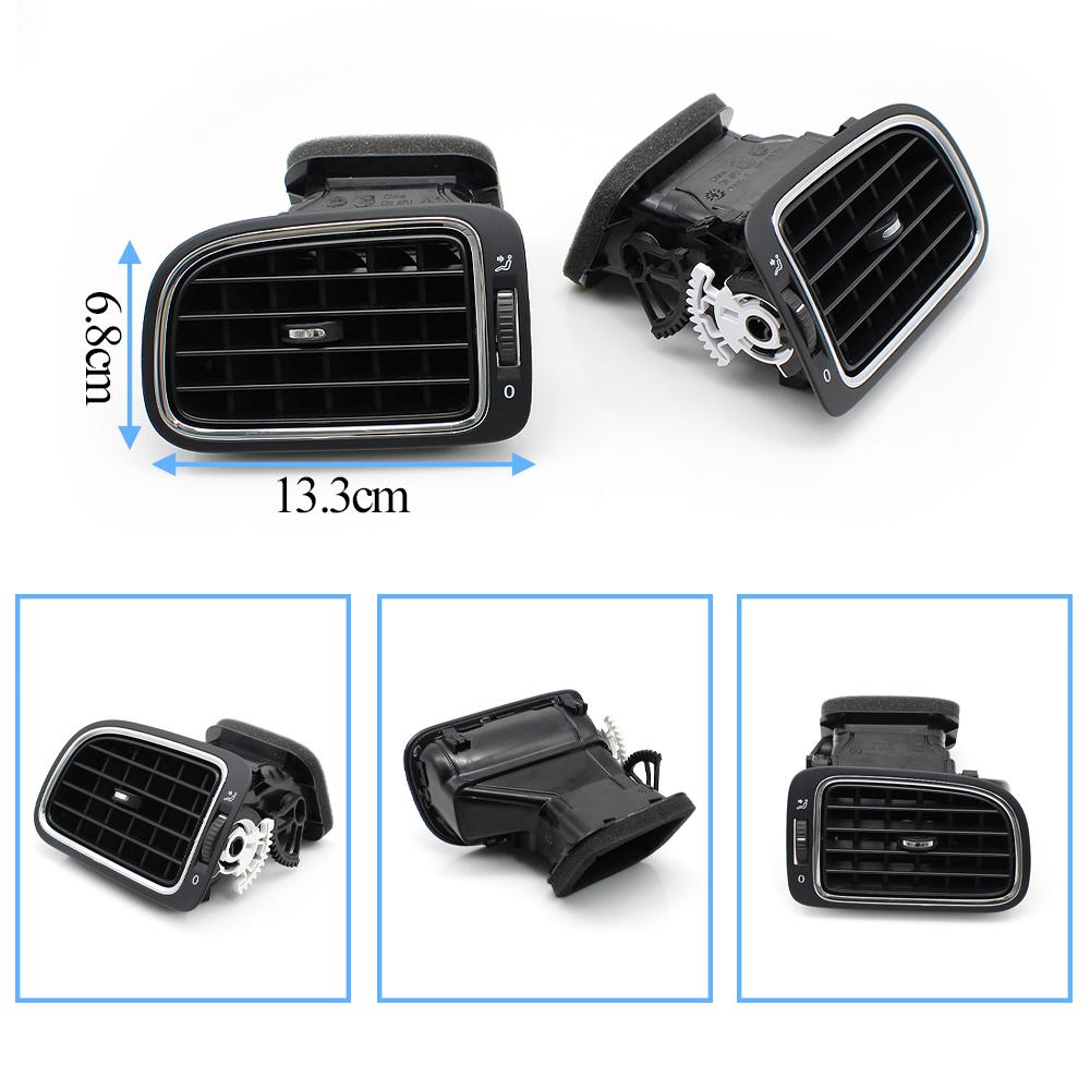 LHD RHD Front Dashboard Air Conditioning AC Vent Grille Outlet Assembly Replacement For VW Polo 2011-2018 6R0819703 6RD819728