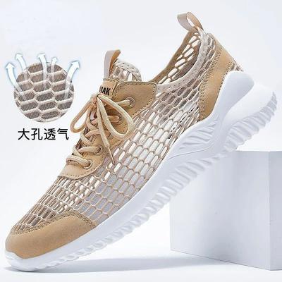 Scarpe da uomo 2025 estate rete traspirante casual sottili traspiranti scarpe sportive da uomo traforate leggere da uomo