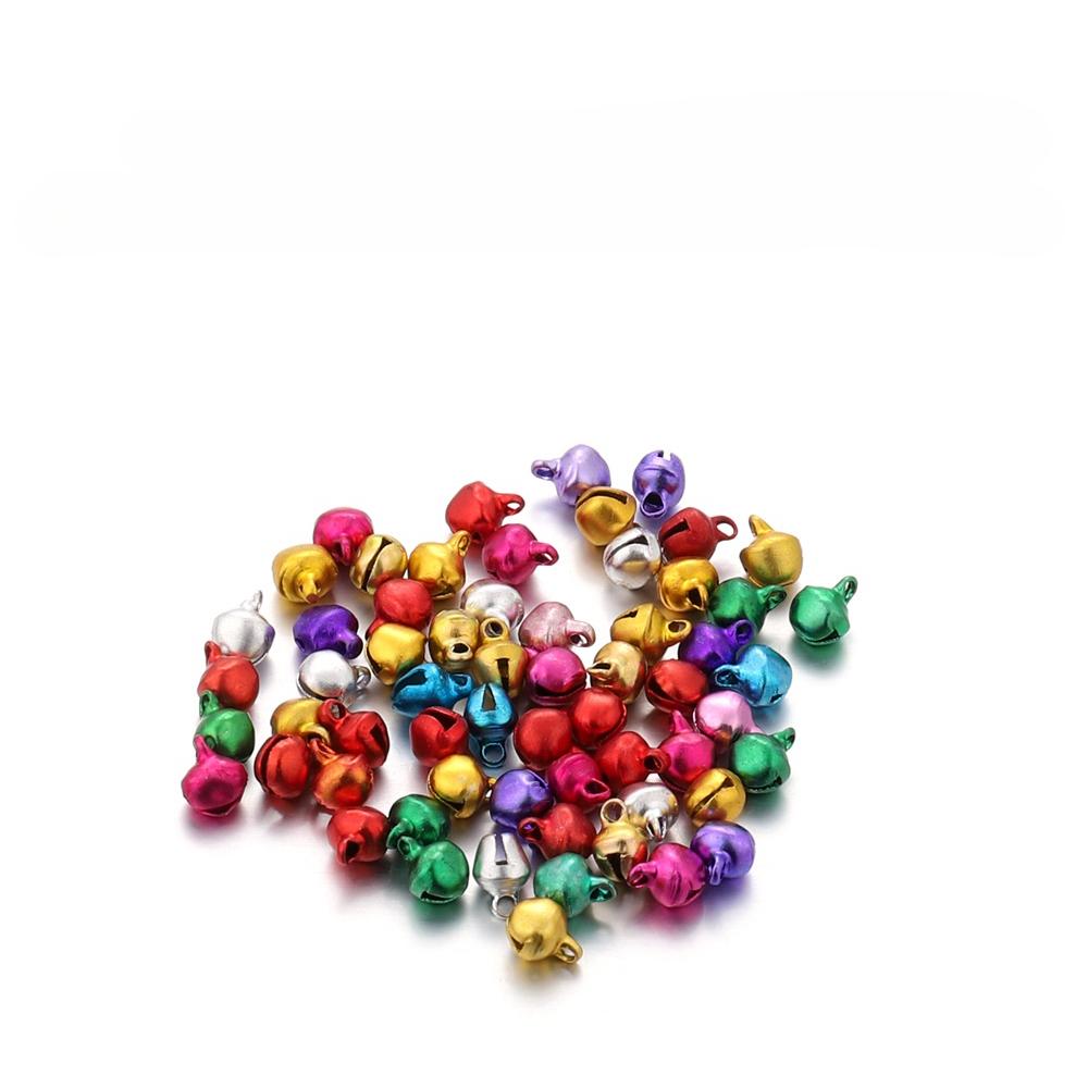 100 Clochettes Jingle 1 Pouce (2.5cm) - Lot Pour Bricolage, Déco Noël, Artisanat, Neuf, Marque KISEER