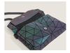 Leuchtende Geometrische Dreieck Schultertasche - 2025 Mode Vielseitiges Kleines Quadratisches Design