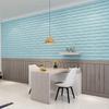 70cmx5m 3D Self-Adhesive Wallpaper Continuous Brick Wall Stickers Living Room Children's Room Decoration