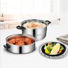 Chui Da Huang 28CM 3-Layer 304 Stainless Steel Steamer Pot