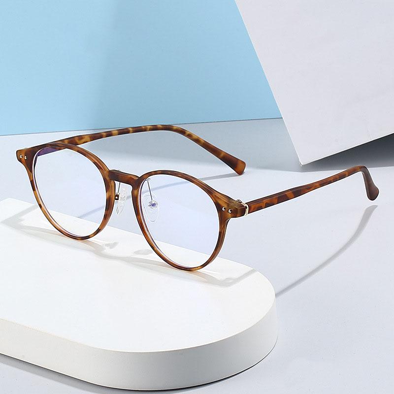 Round Shape Woman Eyeglass Frame Japan Style Anti Blue Light Women Glasses Frames Fashion Office Computer Glass
