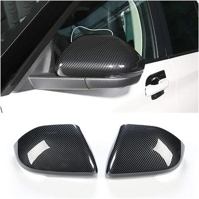 2 buc ABS Capac Ornament Oglindă Laterală Fibra de Carbon Cromată Capace Decorative Oglindă Retrovizoare Potrivit Pentru Ford Explorer -