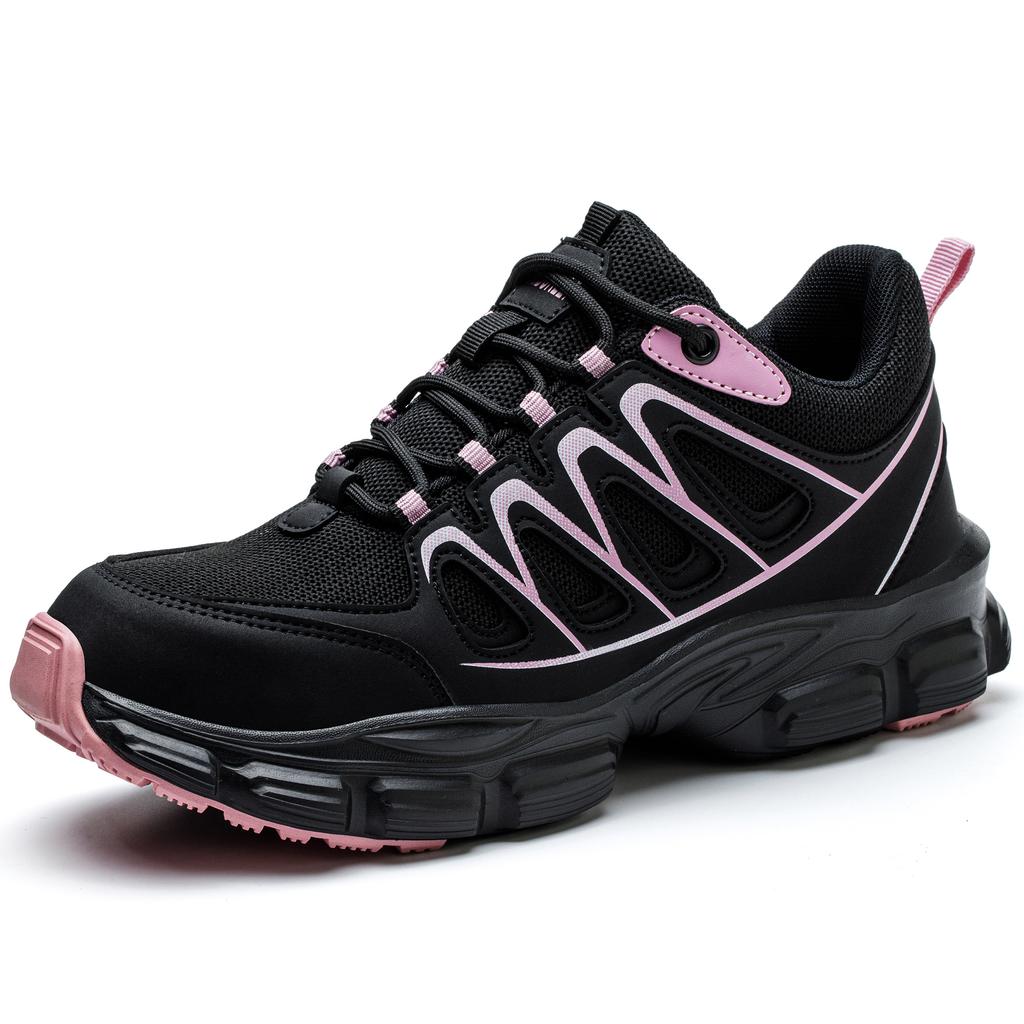 Fashion Safety Shoes Women Work Sneakers structured Shoes pneumatic-Proof Protective Shoes Work Boots Steel Toe Shoes