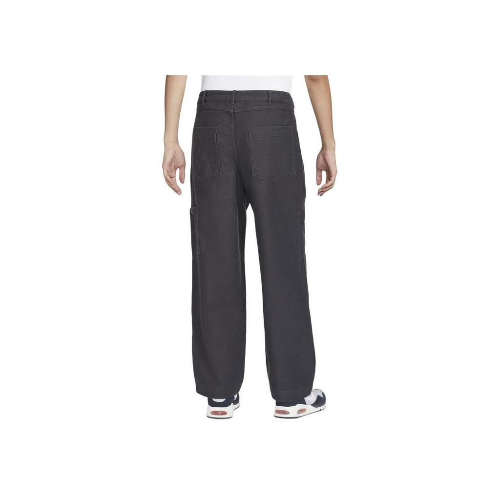 Nike Life Double-Knee Solid Color Fashion Simple Zipper Casual Pants Men Pants Coal-Black FZ0131-060