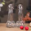 Practical with Lid Non-slip BPA Free Threaded Bottle Mouth Whiskey Glass Kitchen Tools Champagne Glasses
