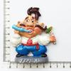 Ukraine Tourist Souvenirs Fridge Magnets Swallow Castle Mini Picture Frame Creative Home Decoration Resin Magnetic Stickers