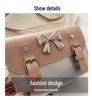 Trendy Bow Knot Square Bag: Elegant, Versatile Handbag & Crossbody
