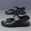 Fashion Men Casual Leather Business Sandals 2025 New Summer Leisure Beach Outdoor Walking Shoes Comfortable Antiskid all-match Sandals