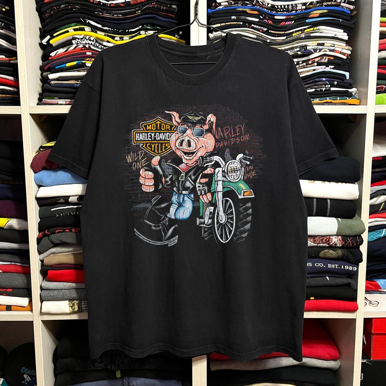 HD Wild One Promo T-Shirt Black L L