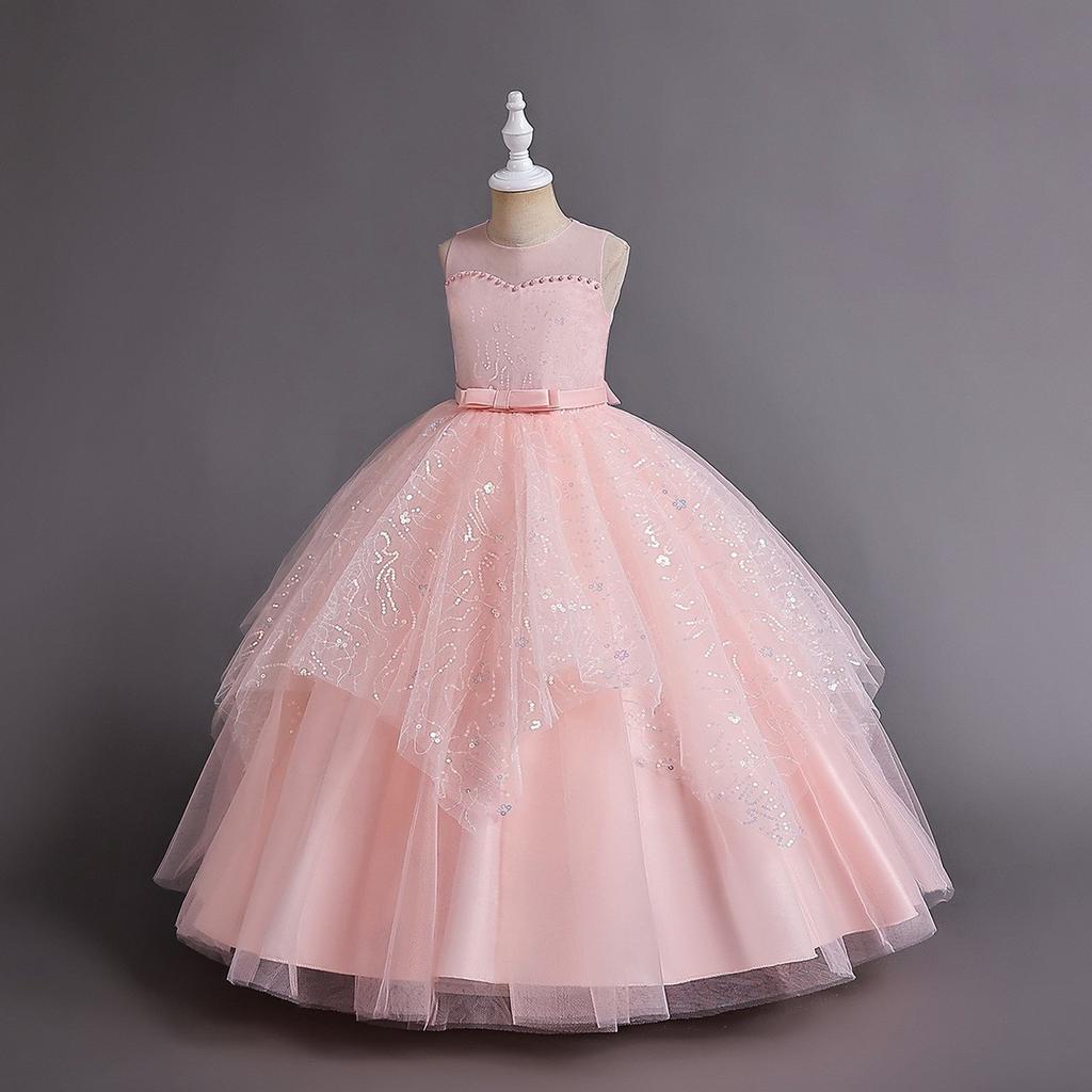 Girls Princess Gown Performance