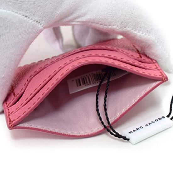 Marc Jacobs Empire City Pebbled Leather Card Cupid M0014434 Case, Pink,