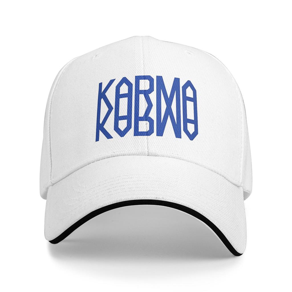 Kpop Album KARMA Casual Baseball Cap Hiking Fishing Trucker Hat Spring Sun Visor Couple Women Streetwear Baseball Caps