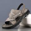 Summer sandals men's soft-soled non-slip outer wear two-purpose cool slippers men's versatile casual dad beach shoes