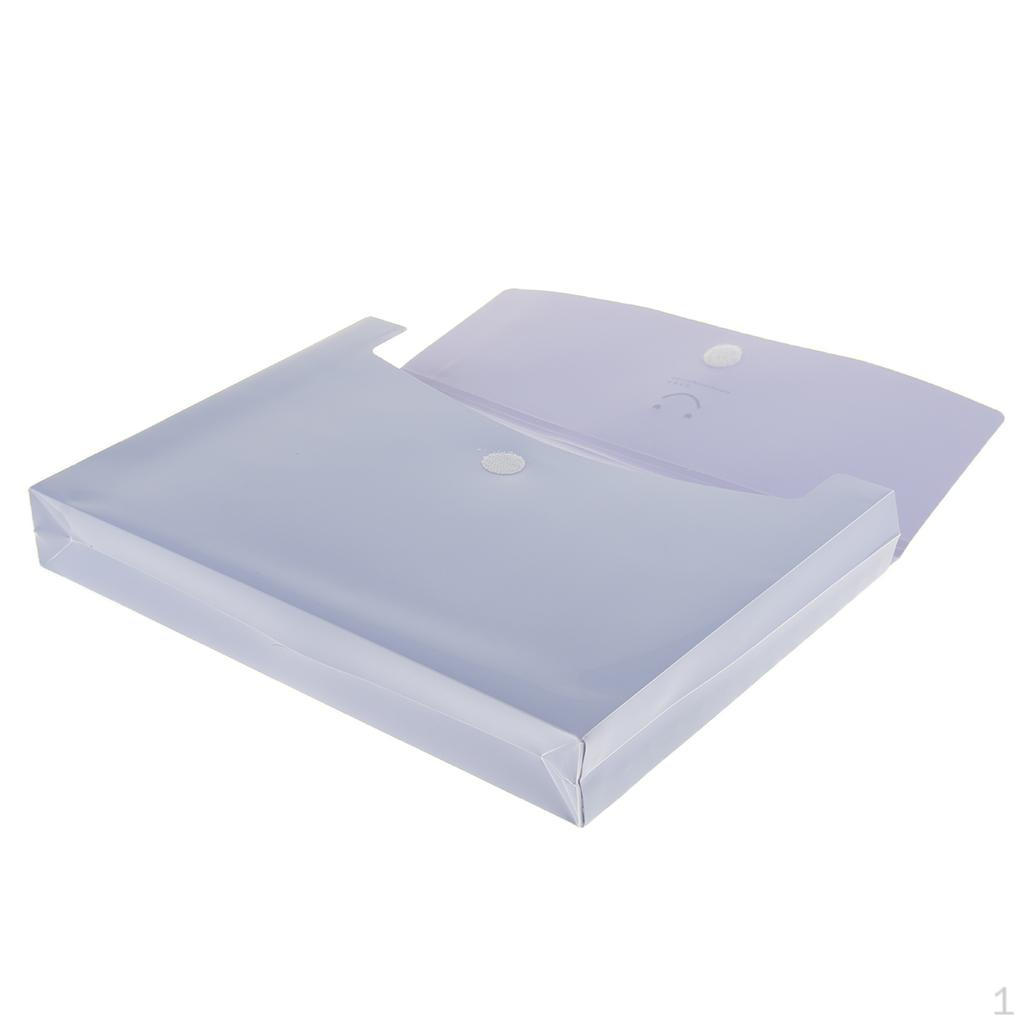 Envelope Shape A4 File Folder Paper Document Office Table Organizer фиолетовый 626₽