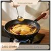 Fine Iron Flat-Bottom Wok