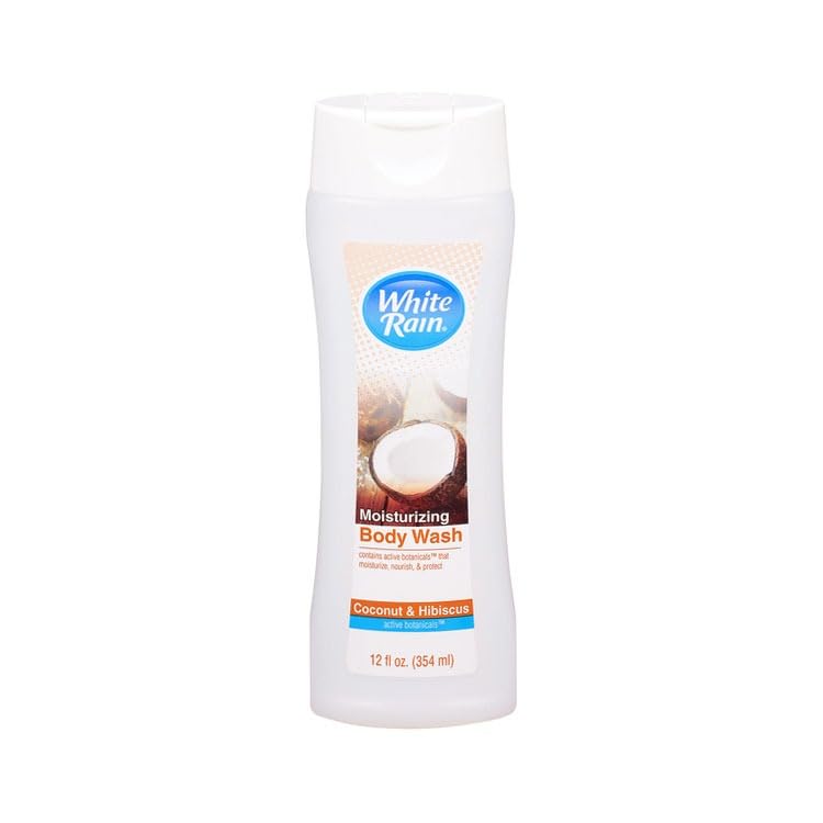 

White Rain Coconut & Hibiscus (354ml) Body Wash - A pleasant scent of coconut. Suitable for both men and women. Liquid.