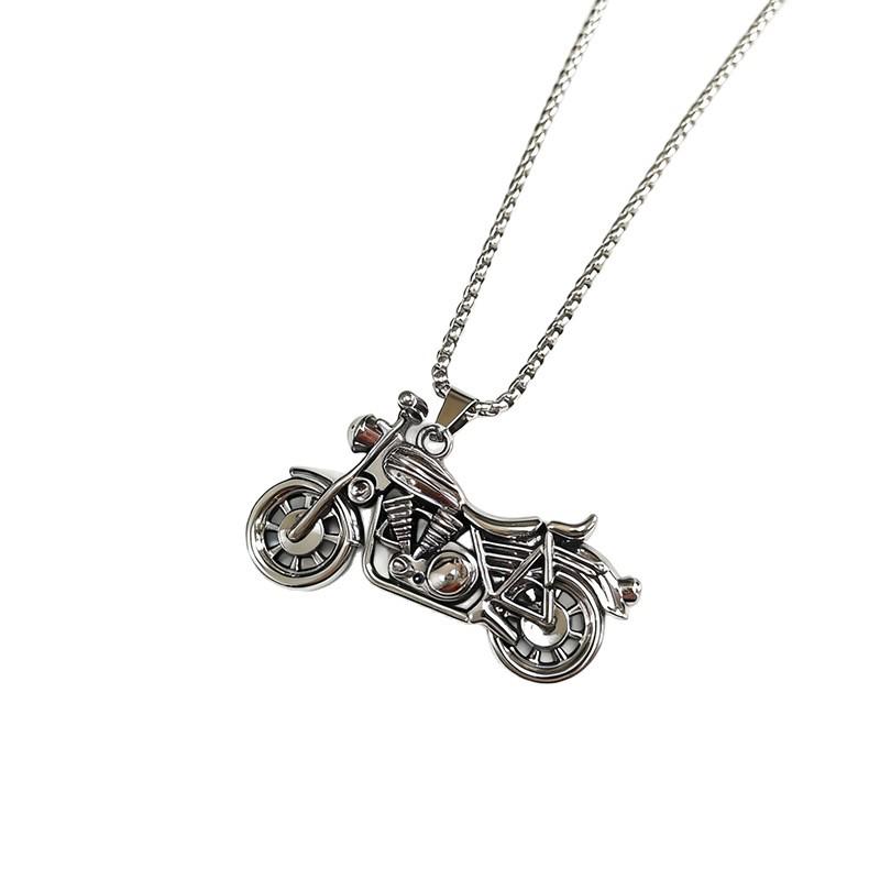 Collana Ciondolo Moto Audace Europea & Americana 2026 - Nuovo Portachiavi Creativo di Grande Successo in Stile Street Americano