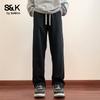 Pantalon de survêtement Baleno Série S&K Coupe décontractée Jambe droite pour homme