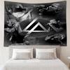 Linkin Park Tapestry for Bedroom Aesthetic Classroom Tapestries Wall Hanging for Living Room Dorm Office,Ideal Creative Gift