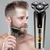 3D-Rasierer, Elektrorasierer für Männer, kabelloser Rasierer, wiederaufladbarer Rasierer für den Heimgebrauch