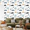 Comic Vehicles Wallpaper for Living Room and Bedroom 50x1000